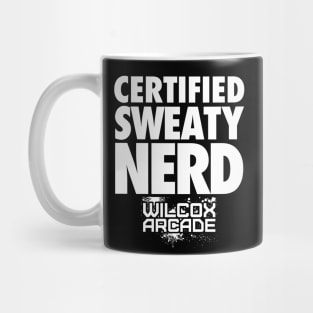 Certified Sweaty Nerd | Wilcox Arcade Mug